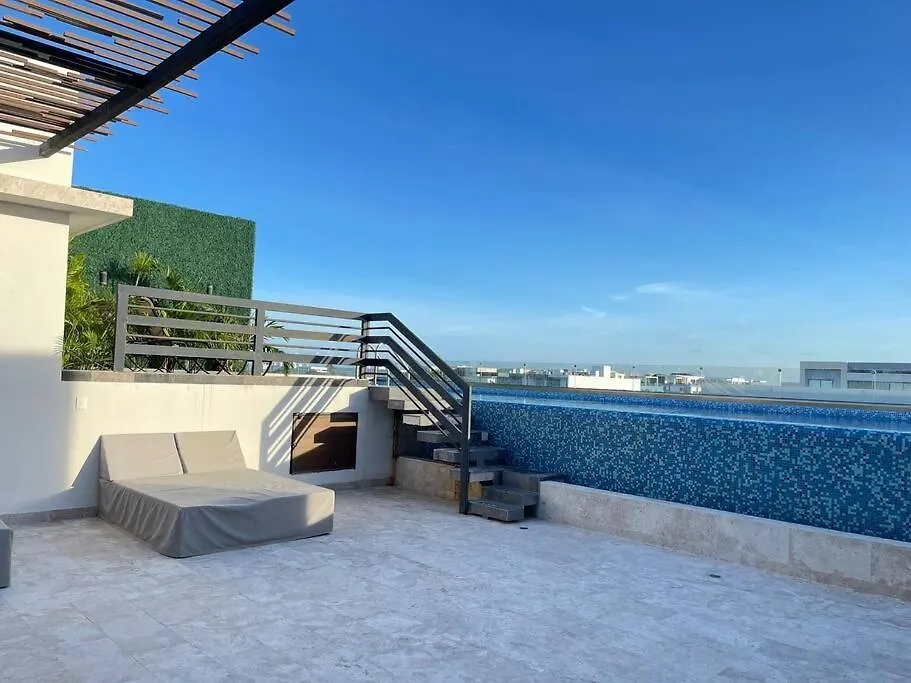 Gaia Condo De Lujo Comodo Y Tranquilo En Aldea Zama Tulum Apartment